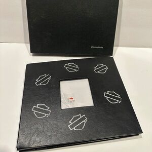 Leatherette Harley Davidson Post Bound Scrapbook 8x8
